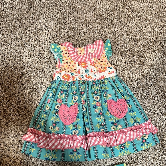 Matilda Jane “True Love Dress and Diaper Cover” NWOT size 12-18 months - Picture 2 of 6